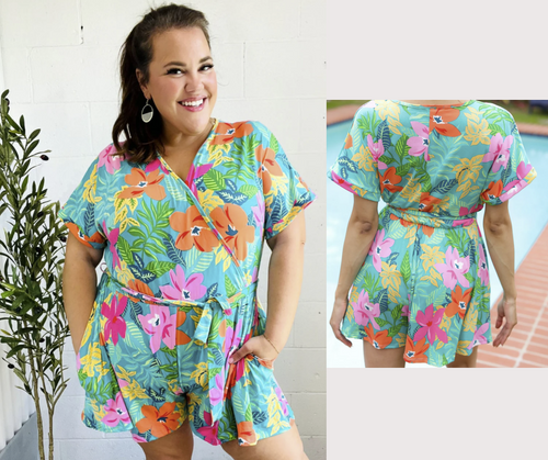 Tropical Vibes Romper