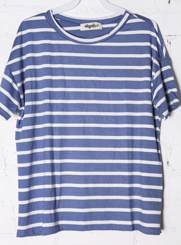 Blue Stripe Top