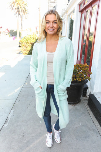 Mint Cardigan