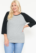 Load image into Gallery viewer, Raglan Baseball Tee